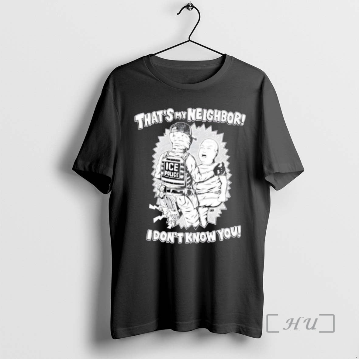 Officials Thats My Neighbor I Dont Know You Ice Police T-Shirts, Hoodie, Sweatshirt | InkRitualCo.com