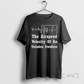 Officials The Airspeed Velocity Of An Unladen Swallow T-Shirts, Hoodie, Sweatshirt | InkRitualCo.com