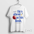 Officials The Chair Company Hes About At His Limit I Happen To Know A Guy T-Shirts, Hoodie, Sweatshirt | InkRitualCo.com