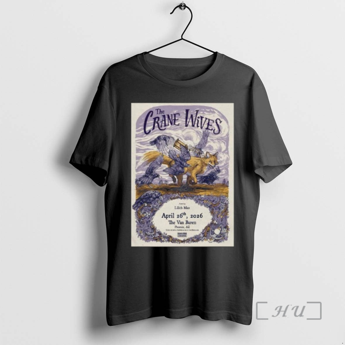 Officials The Crane Wives April 26 2026 The Van Buren Phoenix Az Premium T Shirts Hoodie, Sweatshirt | InkRitualCo.com