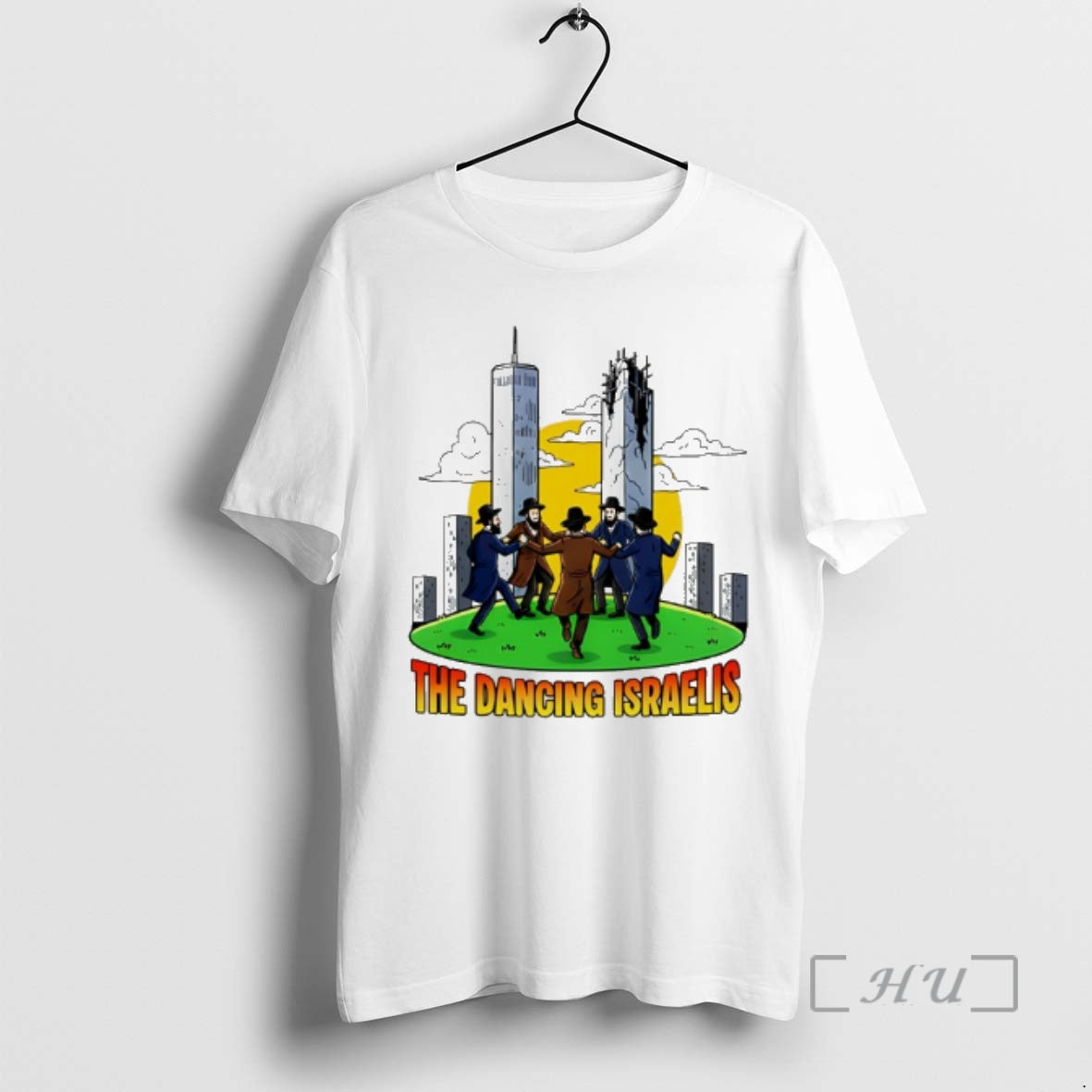 Officials The Dancing Israelis Jews City Skyline T-Shirts, Hoodie, Sweatshirt | InkRitualCo.com