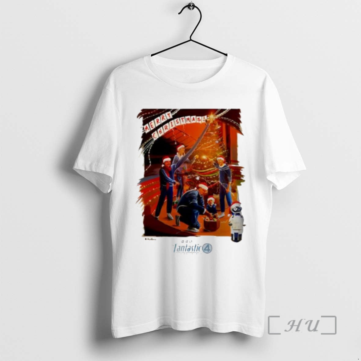 Officials The Fantastic Four First Steps Merry Christmas Happy Holidays T-Shirts, Hoodie, Sweatshirt | InkRitualCo.com