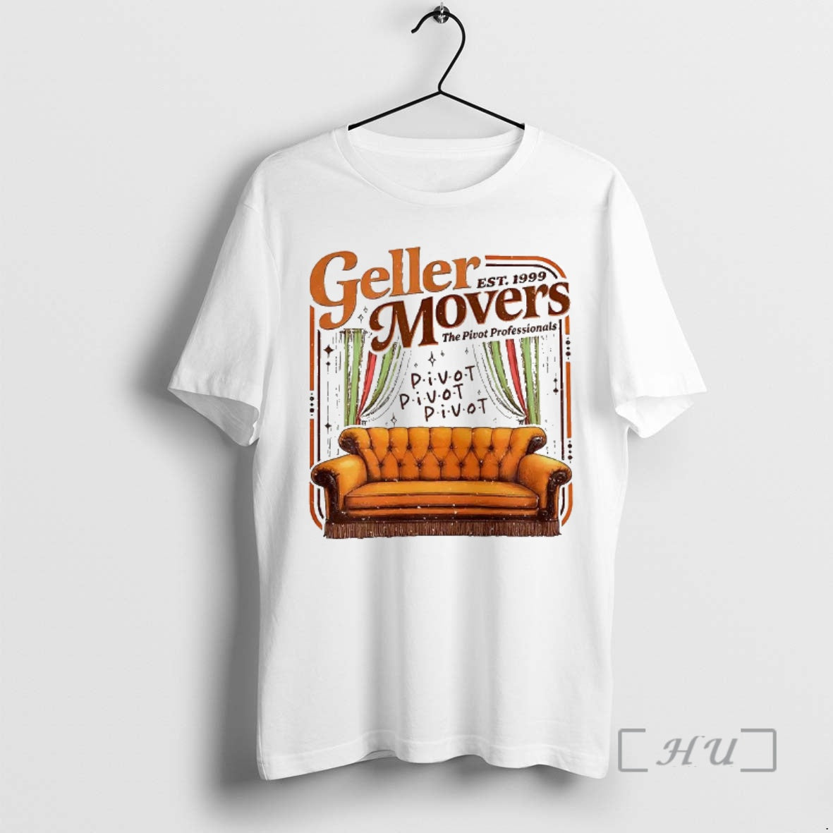 Officials The Friends The Pivot Geller Movers Est 1999 Sofa T-Shirts, Hoodie, Sweatshirt | InkRitualCo.com