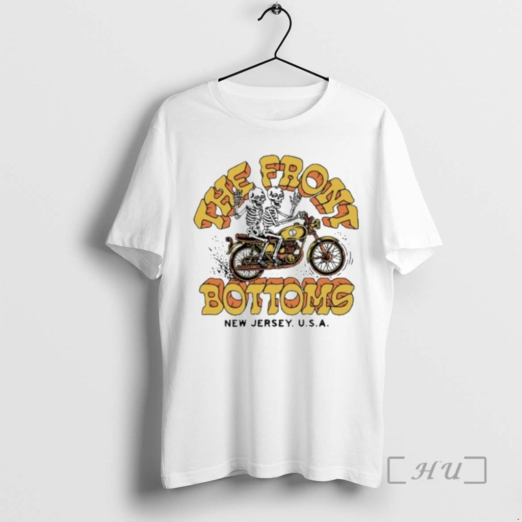 Officials The Front Bottoms New Jersey Usa Motorcycle Skeletons T T-Shirts, Hoodie, Sweatshirt | InkRitualCo.com