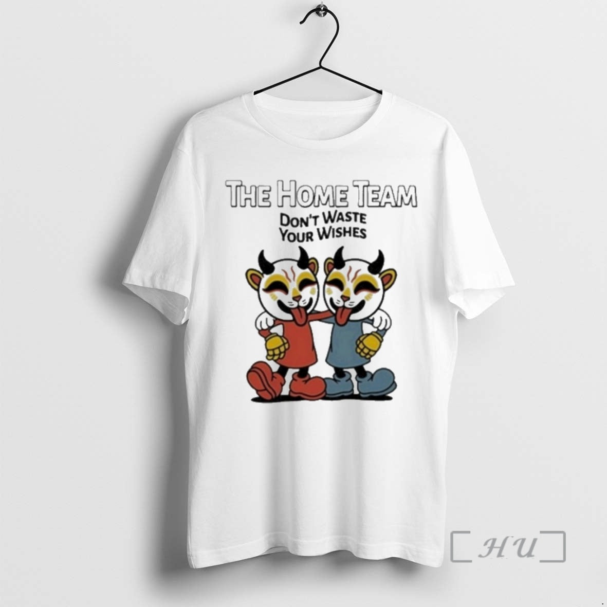 Officials The Home Team Dont Waste Your Wishes Cuphead T-Shirts, Hoodie, Sweatshirt | InkRitualCo.com
