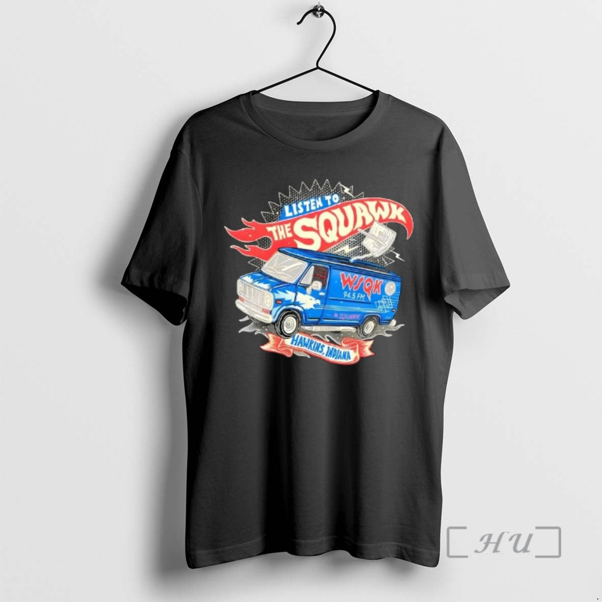 Officials The Hometown Radio Listen To The Squawk Hawkins Indiana T-Shirts, Hoodie, Sweatshirt | InkRitualCo.com
