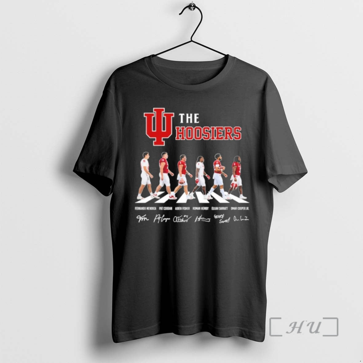 Officials Hoosiers Player Abbey Road Signature T-Shirts, Hoodie, Sweatshirt