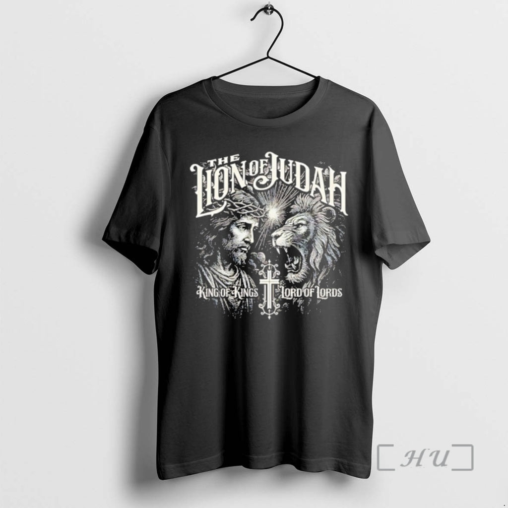 Officials The Lion Of Judah King Of Kings Lord Of Lords Premium T Shirts Sweater Hoodie, Sweatshirt | InkRitualCo.com