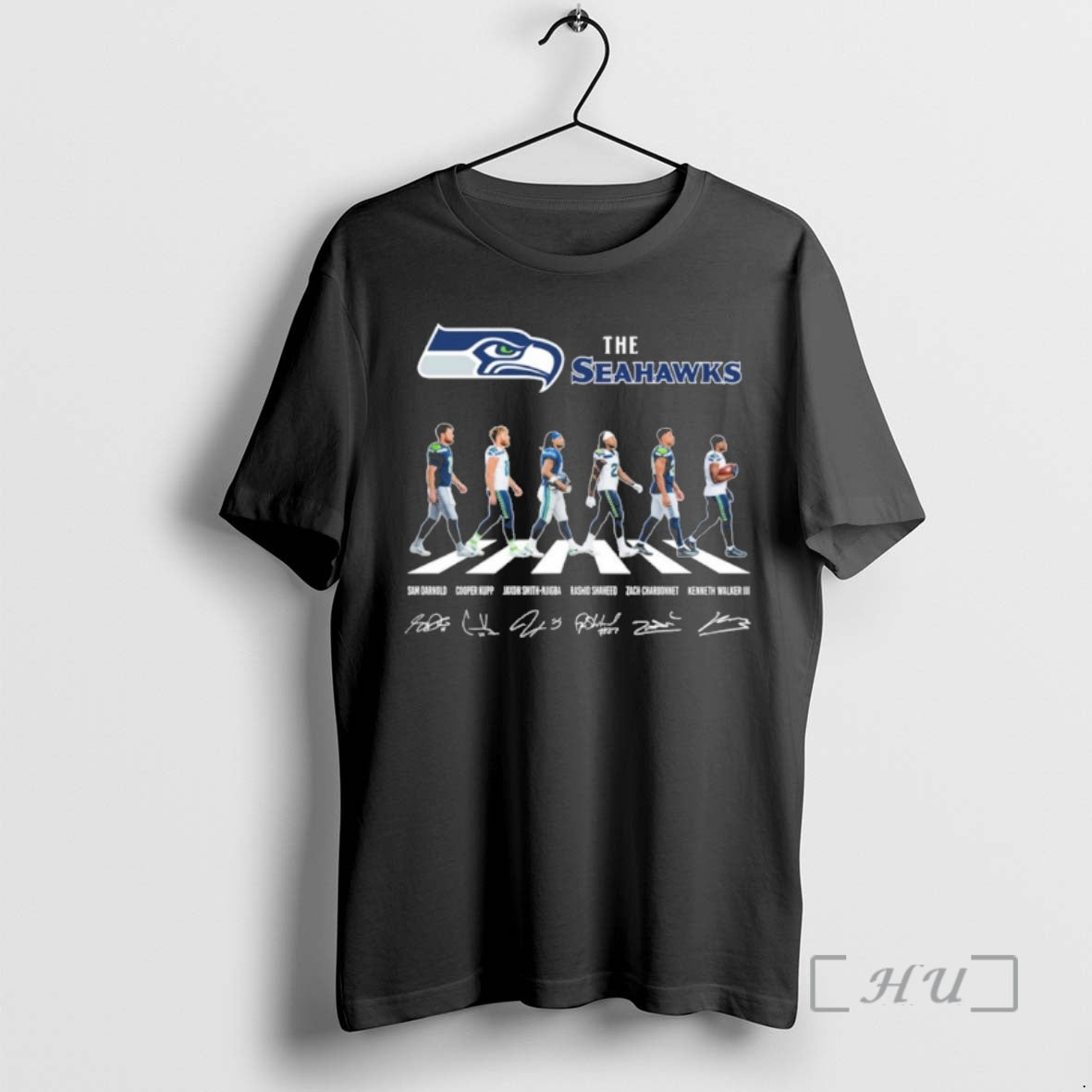 Officials The Seahawks Player Abbey Road Signature T-Shirts, Hoodie, Sweatshirt | InkRitualCo.com
