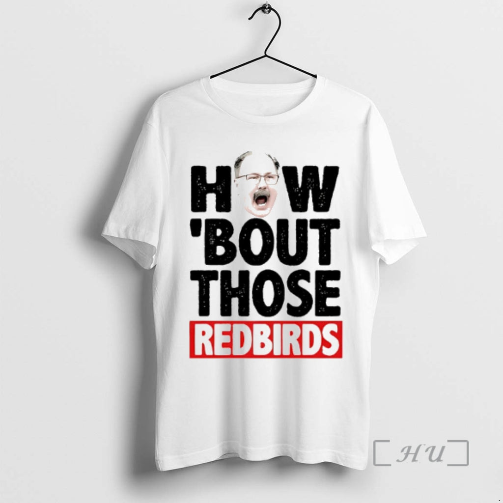 Officials The Spack Stache How Bout Those Redbirds T-Shirts, Hoodie, Sweatshirt | InkRitualCo.com