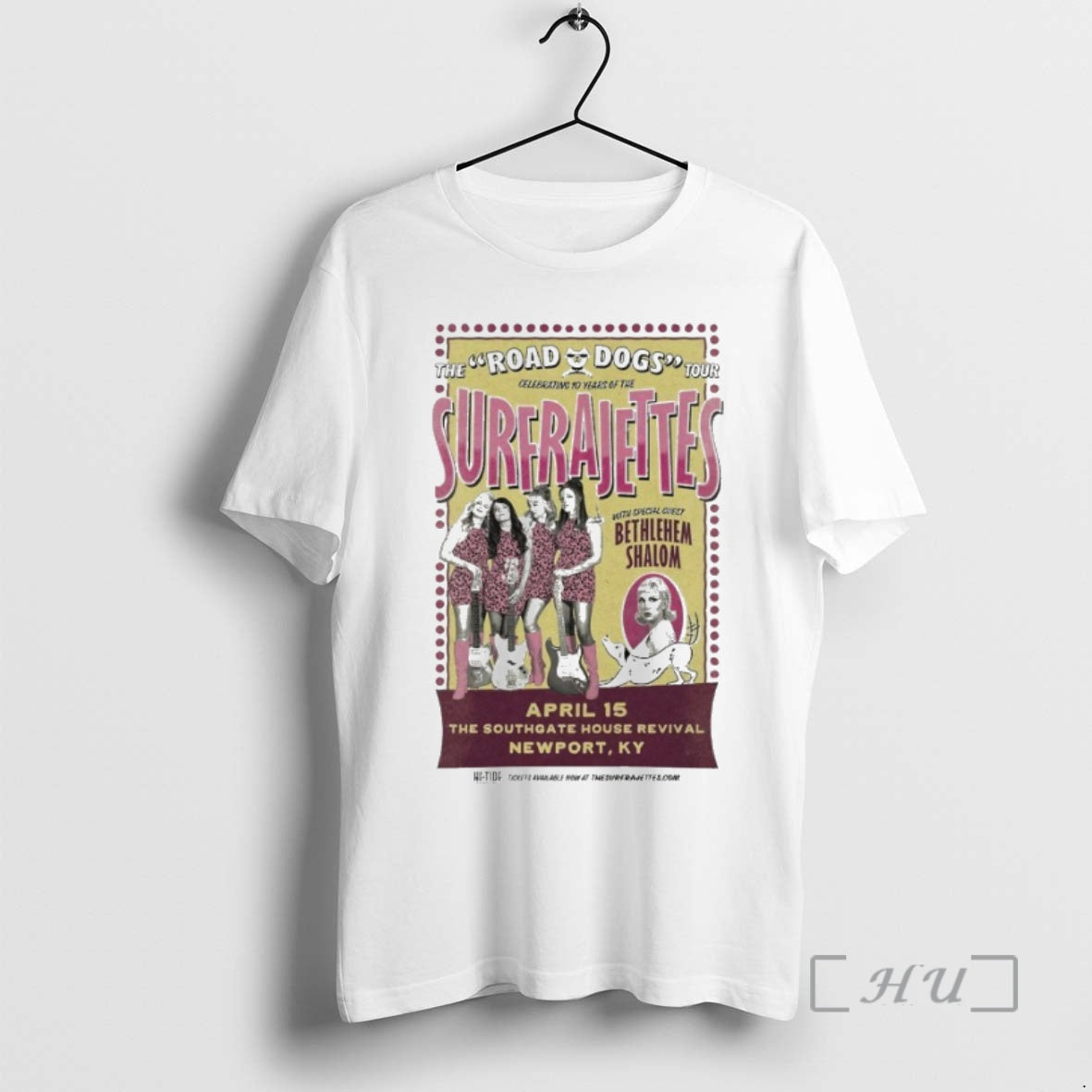 Officials The Surfrajettes Newport Ky Apr 15 Tour 2026 T-Shirts, Hoodie, Sweatshirt | InkRitualCo.com