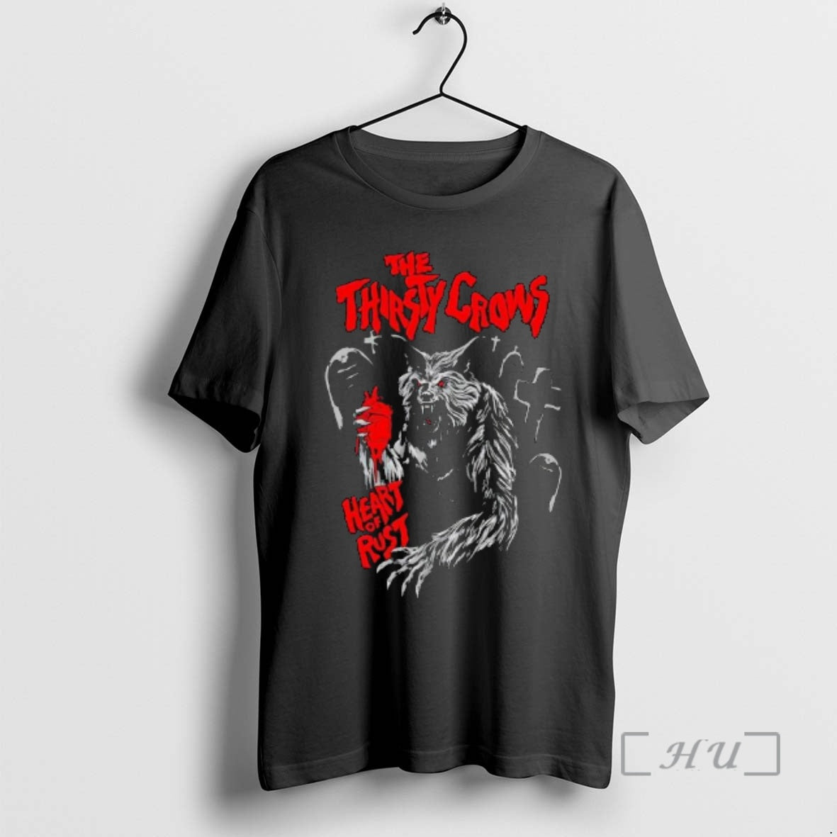 Officials The Thirsty Crows Heart Of Rust Blood Monter T-Shirts, Hoodie, Sweatshirt | InkRitualCo.com