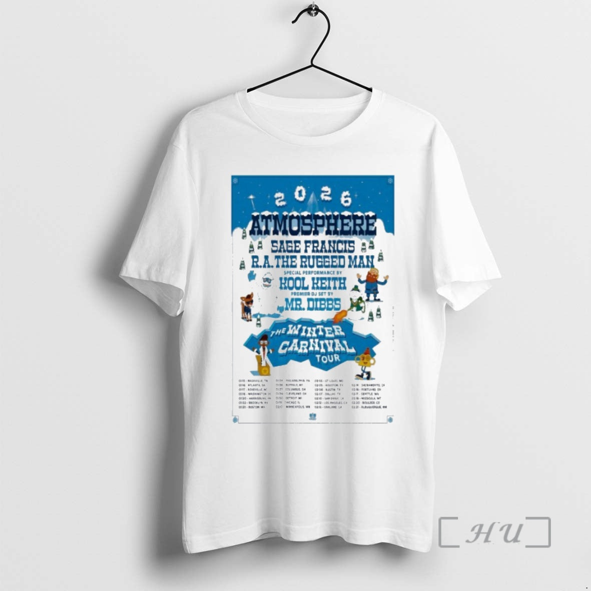 Officials The Winter Carnival Tour Jan Feb 2026 Atmosphere T-Shirts, Hoodie, Sweatshirt | InkRitualCo.com