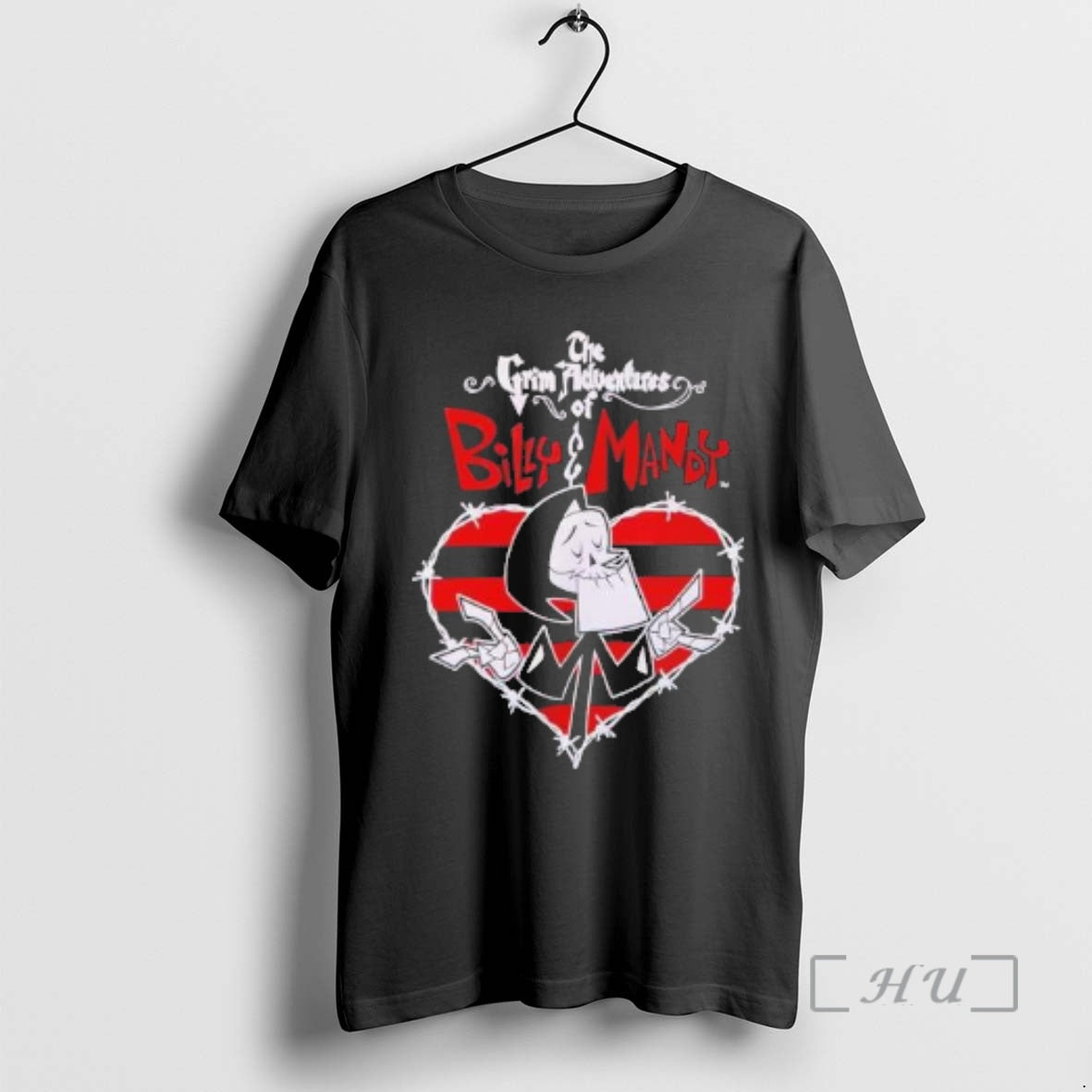 Officials The Grim Adventures Of Billy And Mandy Grim Heart T-Shirts, Hoodie, Sweatshirt | InkRitualCo.com