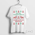 Officials The Real Christmas Miracle Would Be If Dad Showed Up Ugly Premium T Shirts Hoodie, Sweatshirt | InkRitualCo.com