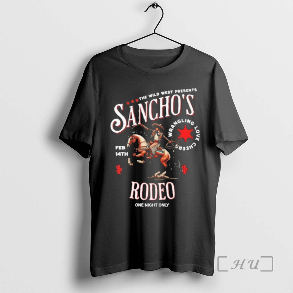 Officials The Wild West Presents Sanchos Rodeo T-Shirts, Hoodie, Sweatshirt | InkRitualCo.com
