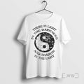 Officials There Is Light In The Darkness Yin Yang And Shadow In The Light Yin T-Shirts, Hoodie, Sweatshirt | InkRitualCo.com