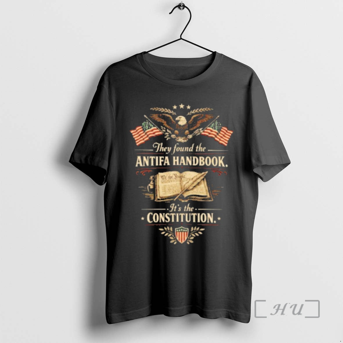 Officials They Found The Antifa Handbook Its The Constitution Usa T-Shirts, Hoodie, Sweatshirt | InkRitualCo.com