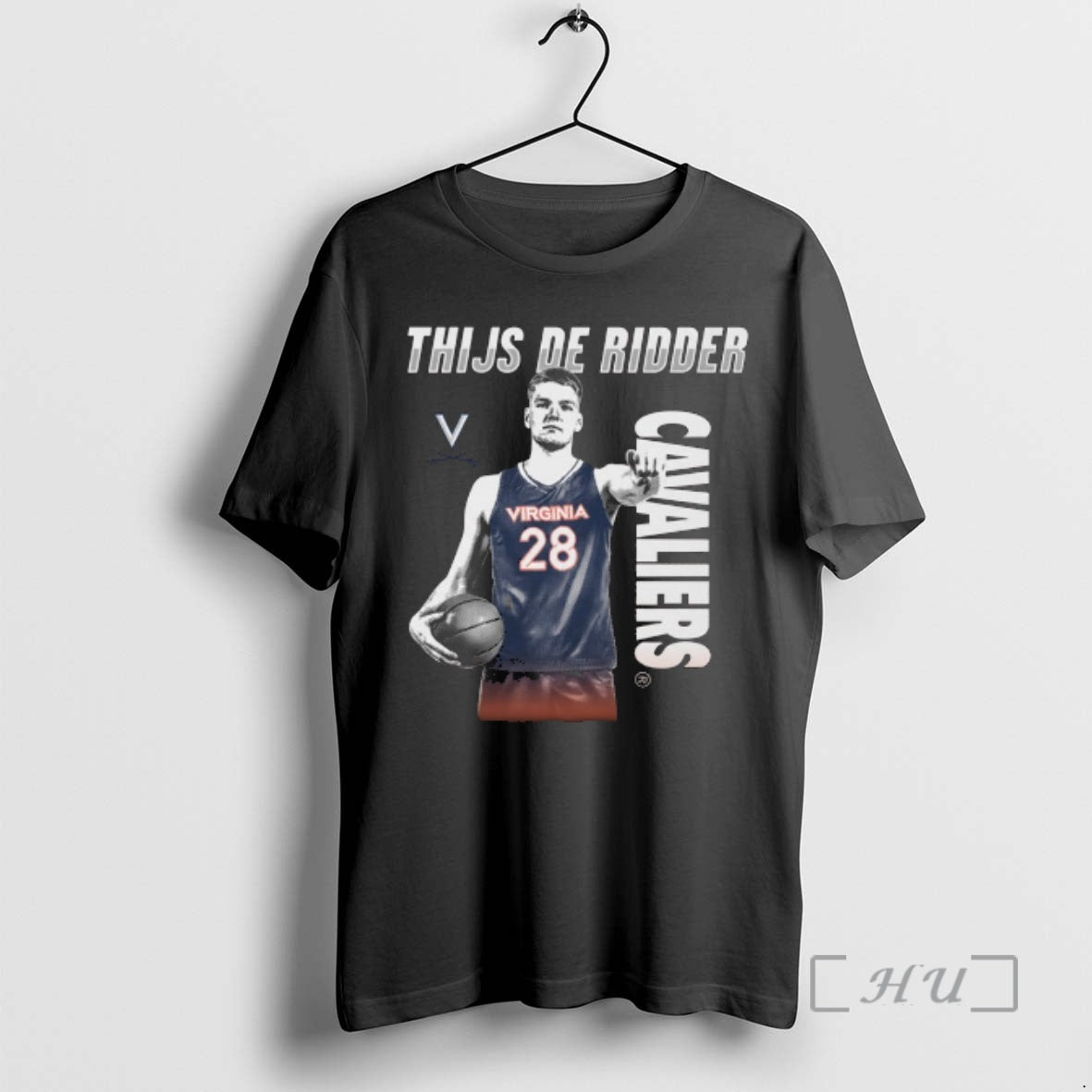 Thijs De Ridder Virginia Cavaliers Basketball Illustrated T-Shirts, Hoodie, Sweatshirt | InkRitualCo.com