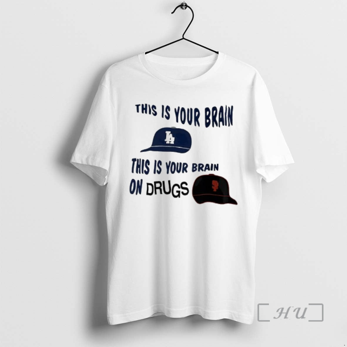 Officials This Is Your Brain Los Angeles Dodgers X San Francisco Giants Premium T Shirts Hoodie, Sweatshirt | InkRitualCo.com