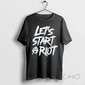 Officials Three Days Grace 2025 Tour Lets Start A Riot Double Sided Graphic Premium T-Shirts, Hoodie, Sweatshirt