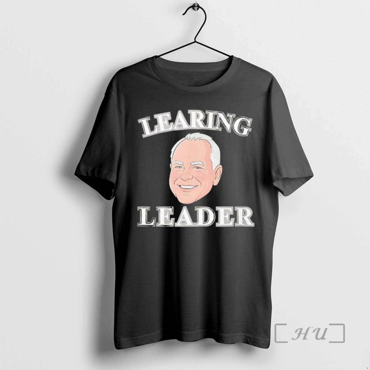 Officials Tim Walz Big Face Cartoon Learning Leader T-Shirts, Hoodie, Sweatshirt | InkRitualCo.com
