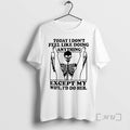 Officials Today I Dont Feel Like Doing Anything 1 Except My Wife Id Do Her T-Shirts, Hoodie, Sweatshirt | InkRitualCo.com