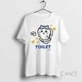 Officials Toilet Time Chikawa Meme T-Shirts, Hoodie, Sweatshirt | InkRitualCo.com