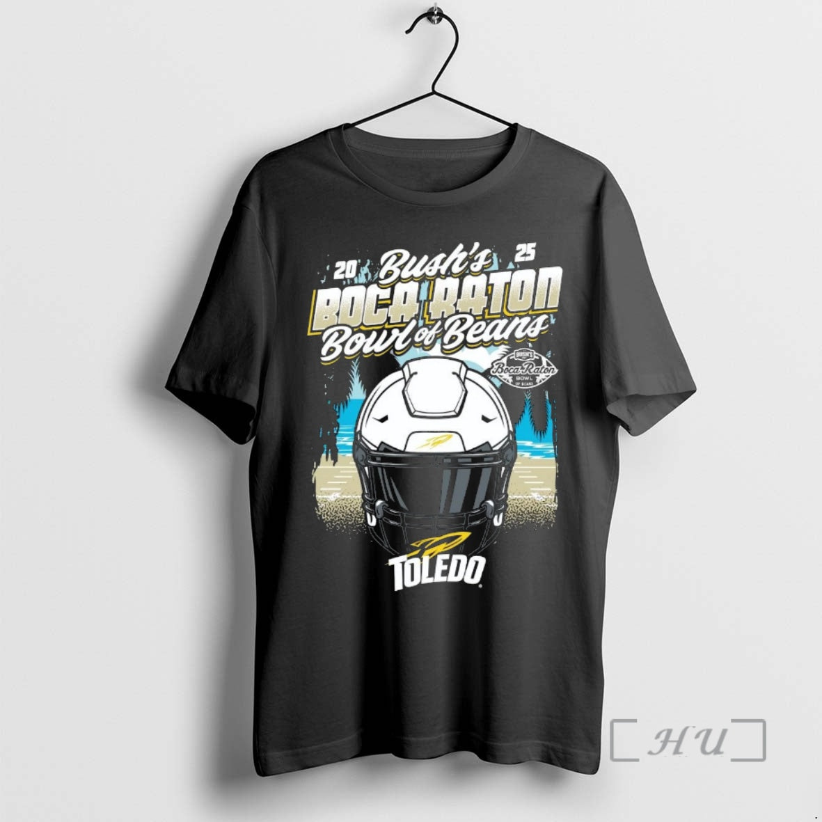 Officials Toledo Rockets 2025 Boca Raton Bowl Helmet T-Shirts, Hoodie, Sweatshirt | InkRitualCo.com