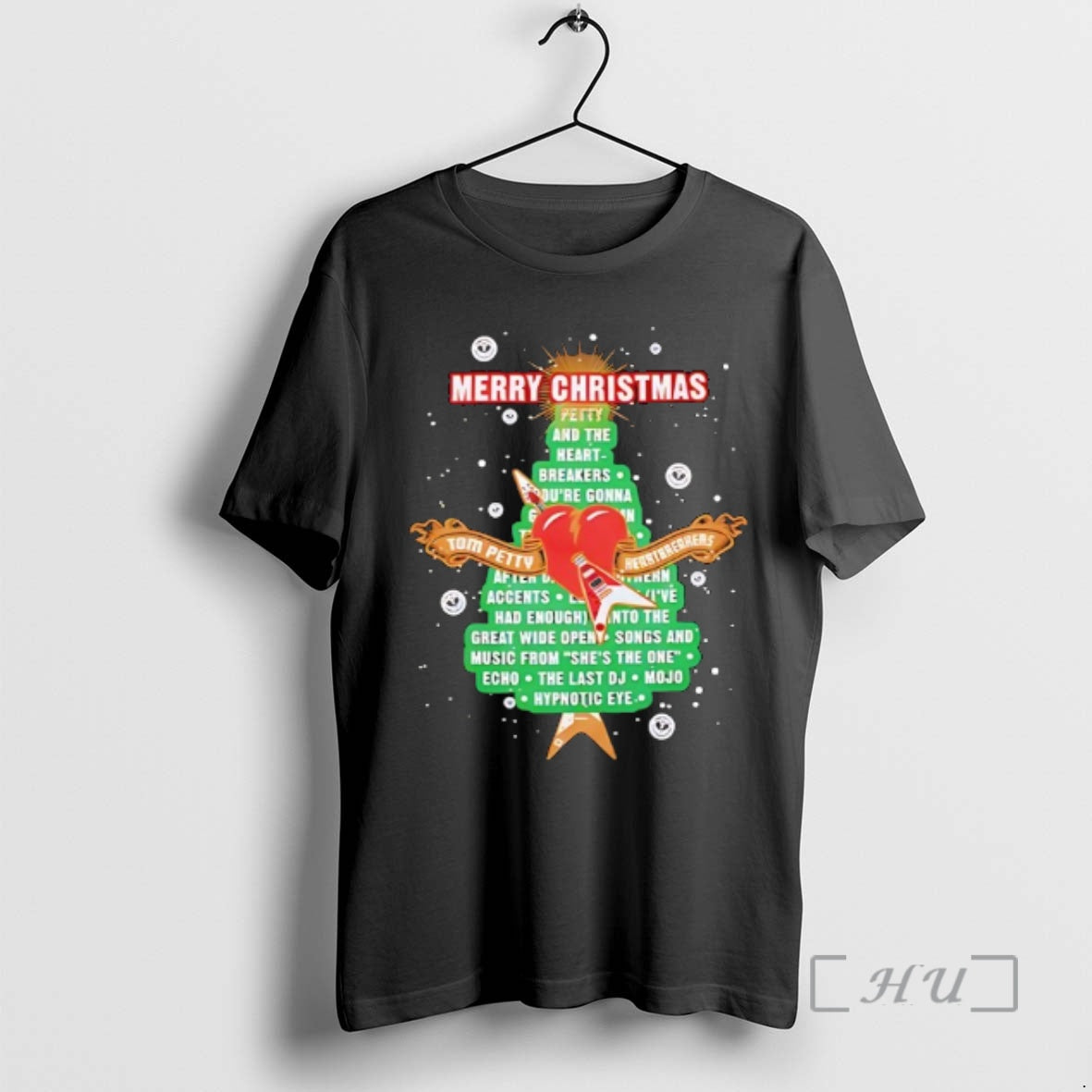 Officials Tom Petty And The Heartbreakers Merry Christmas T-Shirts, Hoodie, Sweatshirt | InkRitualCo.com