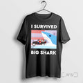 Officials Tommy Wiseau I Survived Big Shark T-Shirts, Hoodie, Sweatshirt | InkRitualCo.com