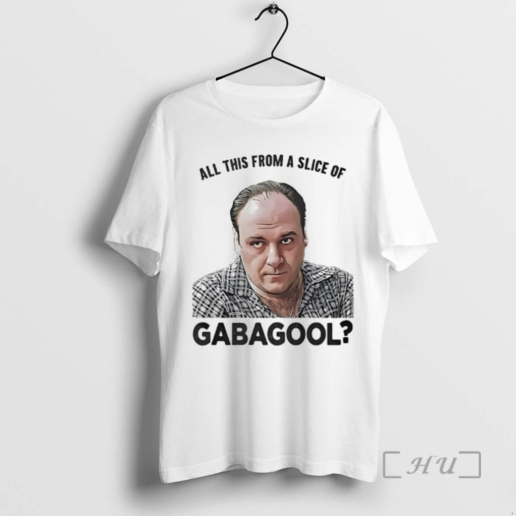 Officials Tony Soprano All This From A Slice Of Gabagool T-Shirts, Hoodie, Sweatshirt | InkRitualCo.com