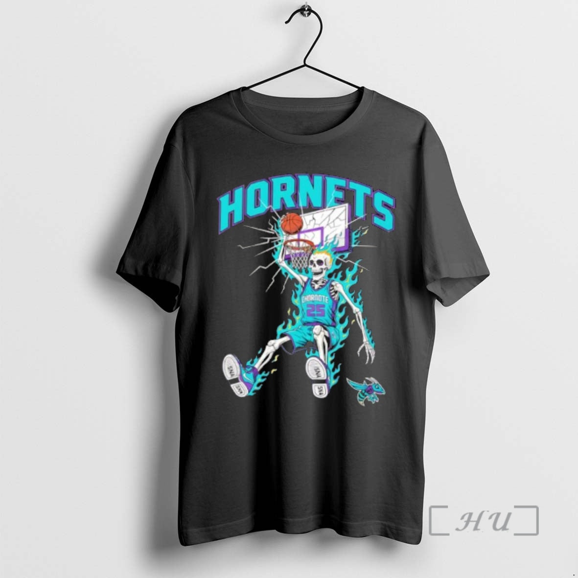 Officials Top Charlotte Hornets Mens Basketball Skeleton Player Fire T-Shirts, Hoodie, Sweatshirt | InkRitualCo.com