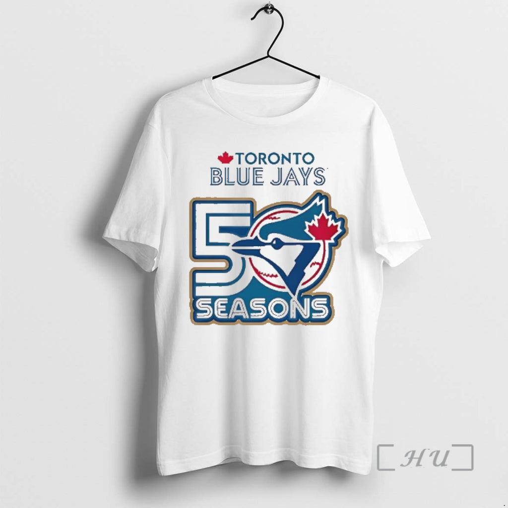 Officials Toronto Blue Jays 2026 Commemorative Retro 50 Seasons T-Shirts, Hoodie, Sweatshirt | InkRitualCo.com