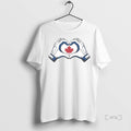 Officials Toronto Blue Jays Canada Heart Hands Ornaments T-Shirts, Hoodie, Sweatshirt | InkRitualCo.com