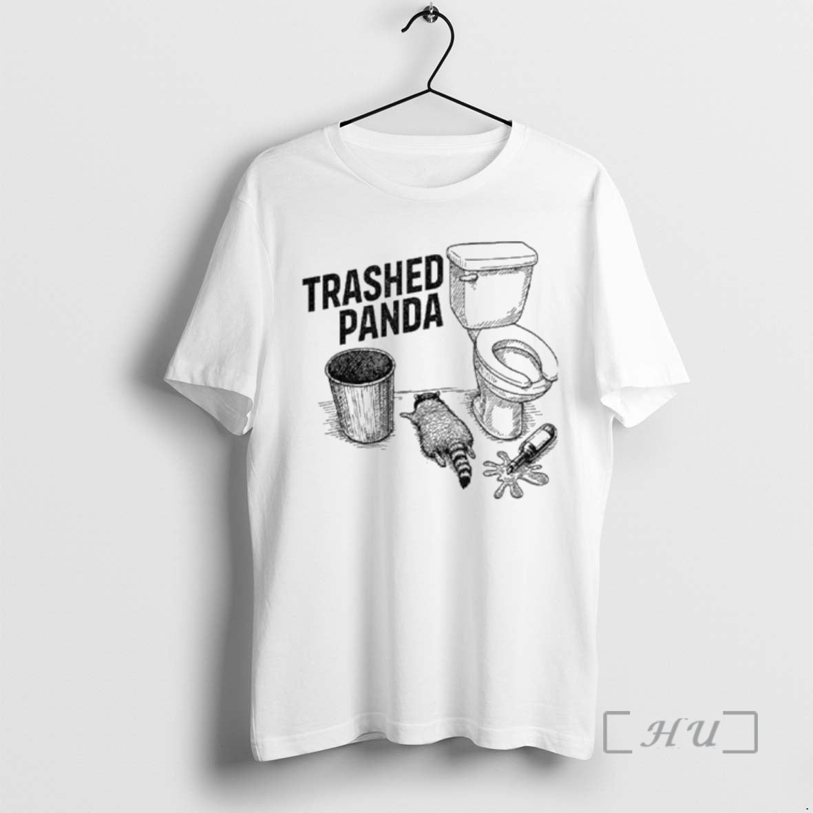Officials Trashed Panda Funny Drunk Racoon Ornaments T-Shirts, Hoodie, Sweatshirt | InkRitualCo.com