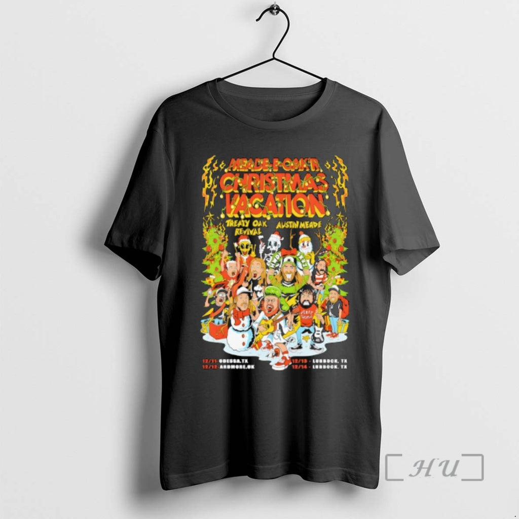 Officials Treaty Oak Revival And Austin Meade Dec 11 2025 Odessa Tx Premium T Shirts Hoodie, Sweatshirt | InkRitualCo.com