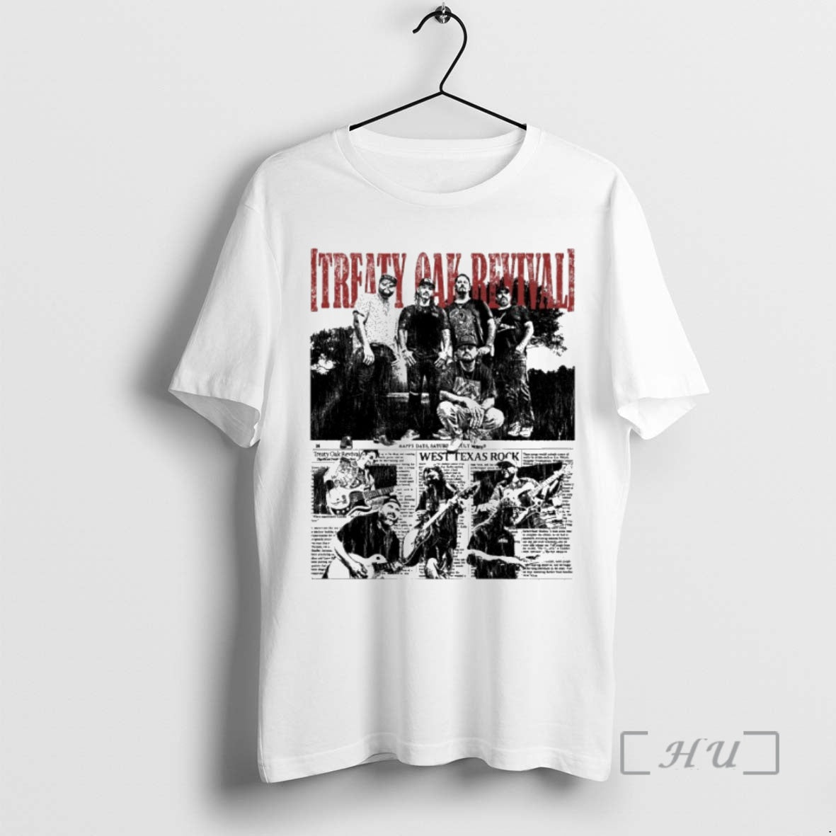 Officials Treaty Oak Revival Newspaper T-Shirts, Hoodie, Sweatshirt | InkRitualCo.com
