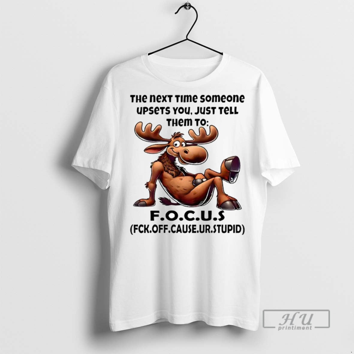 Officials Trending Deer The Next Time Someone Upsets You Just Tell Them To Focus Ceramic T-Shirts, Hoodie, Sweatshirt
