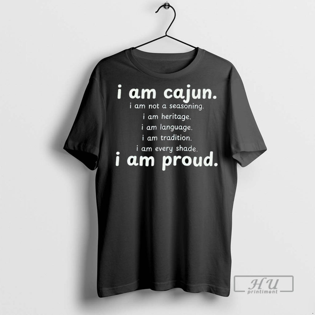 Officials Trending I Am Cajun I Am Not A Seasoning I Am Heritage I Am T-Shirts, Hoodie, Sweatshirt | InkRitualCo.com