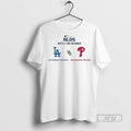 Officials Trending Los Angeles Dodgers Vs Philadelphia Phillies 2025 Nlds Battle For October T-Shirts, Hoodie, Sweatshirt
