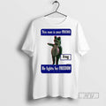 Officials Trending This Man Is Your Friend He Fight For Freedom Frog Graphic T-Shirts, Hoodie, Sweatshirt | InkRitualCo.com