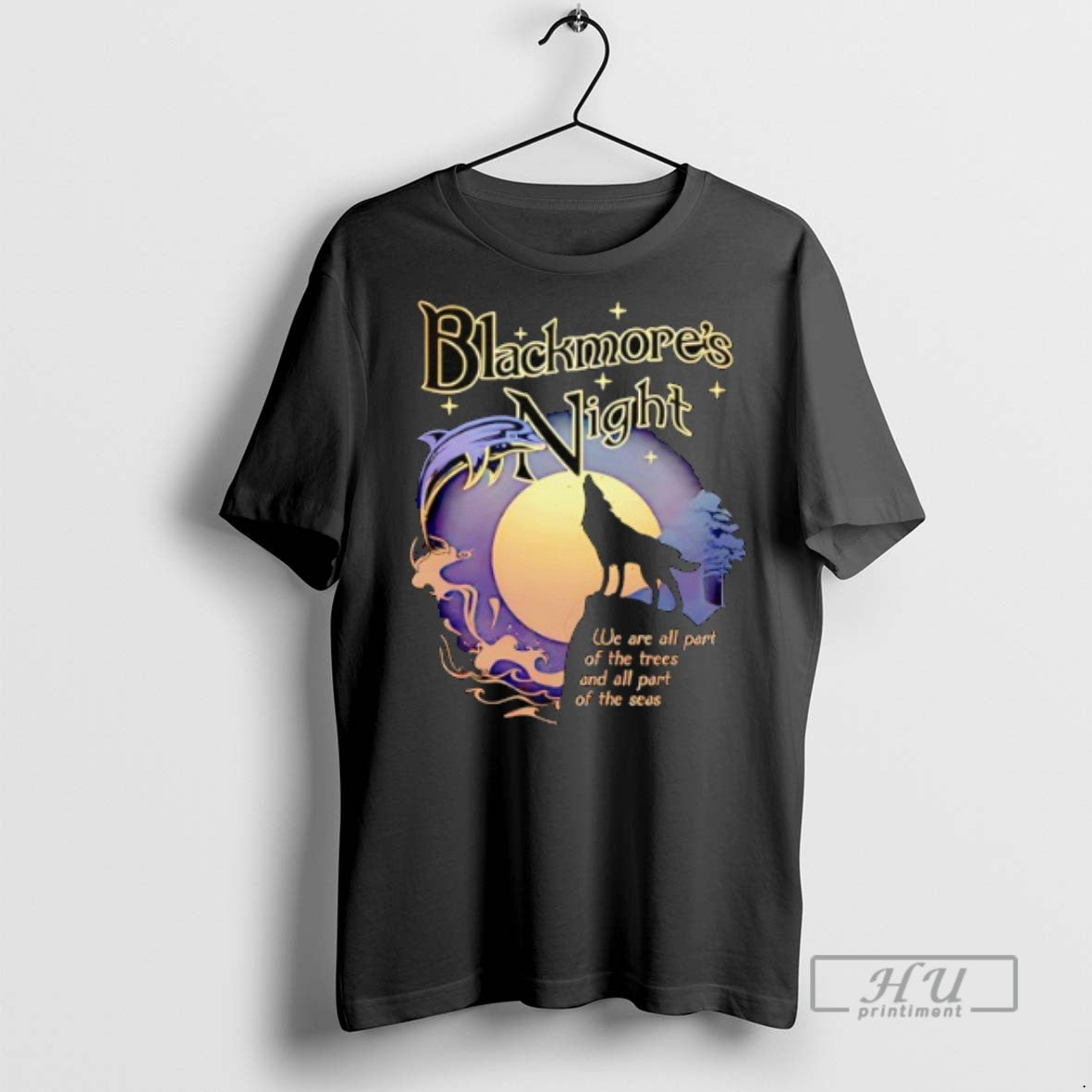 Officials Trending Wolf Blackmores Night We Are All Part Of The Tres And All Part T-Shirts, Hoodie, Sweatshirt