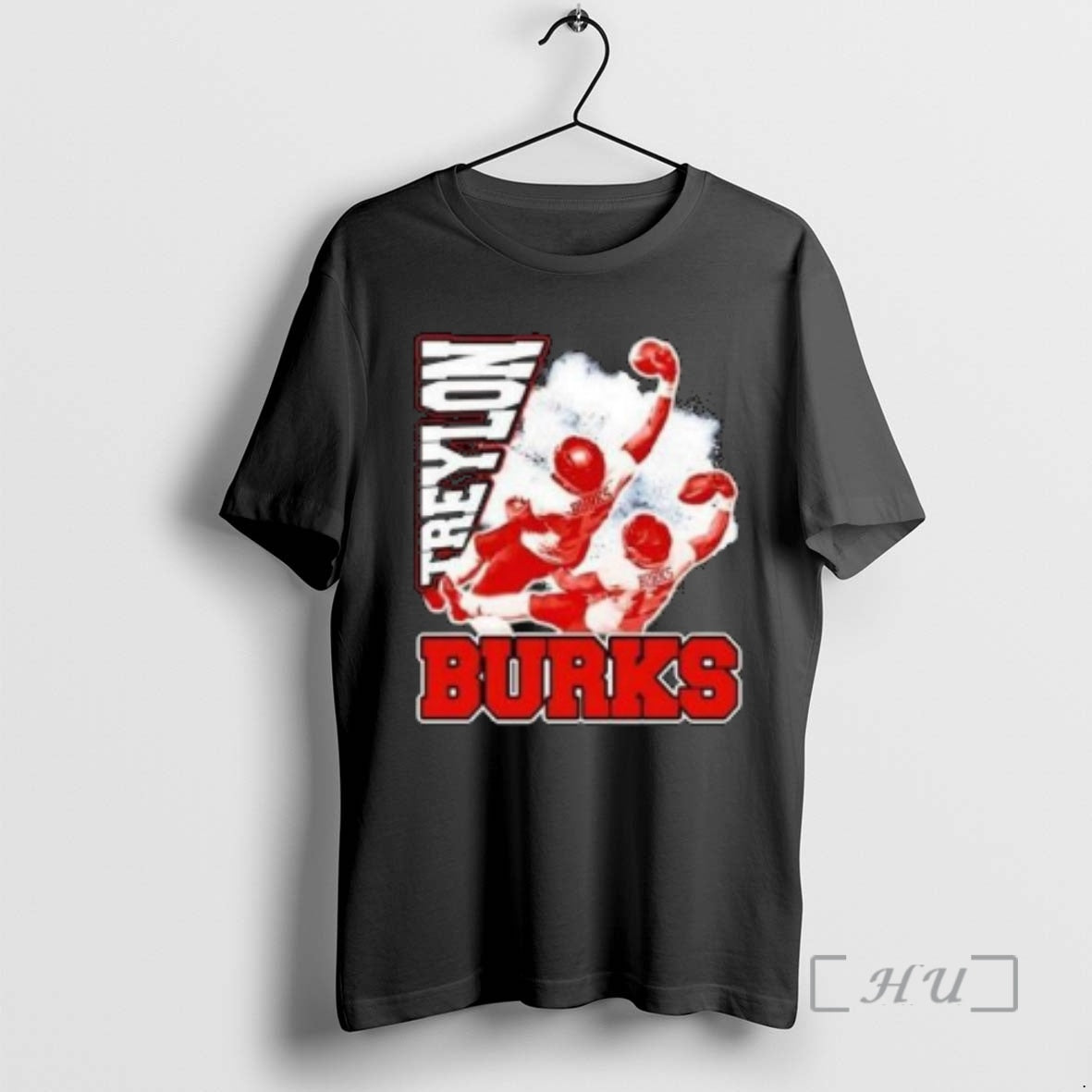 Officials Treylon Burks Arkansas Razorbacks Wide Receiver Graphic Circle Black T-Shirts, Hoodie, Sweatshirt | InkRitualCo.com