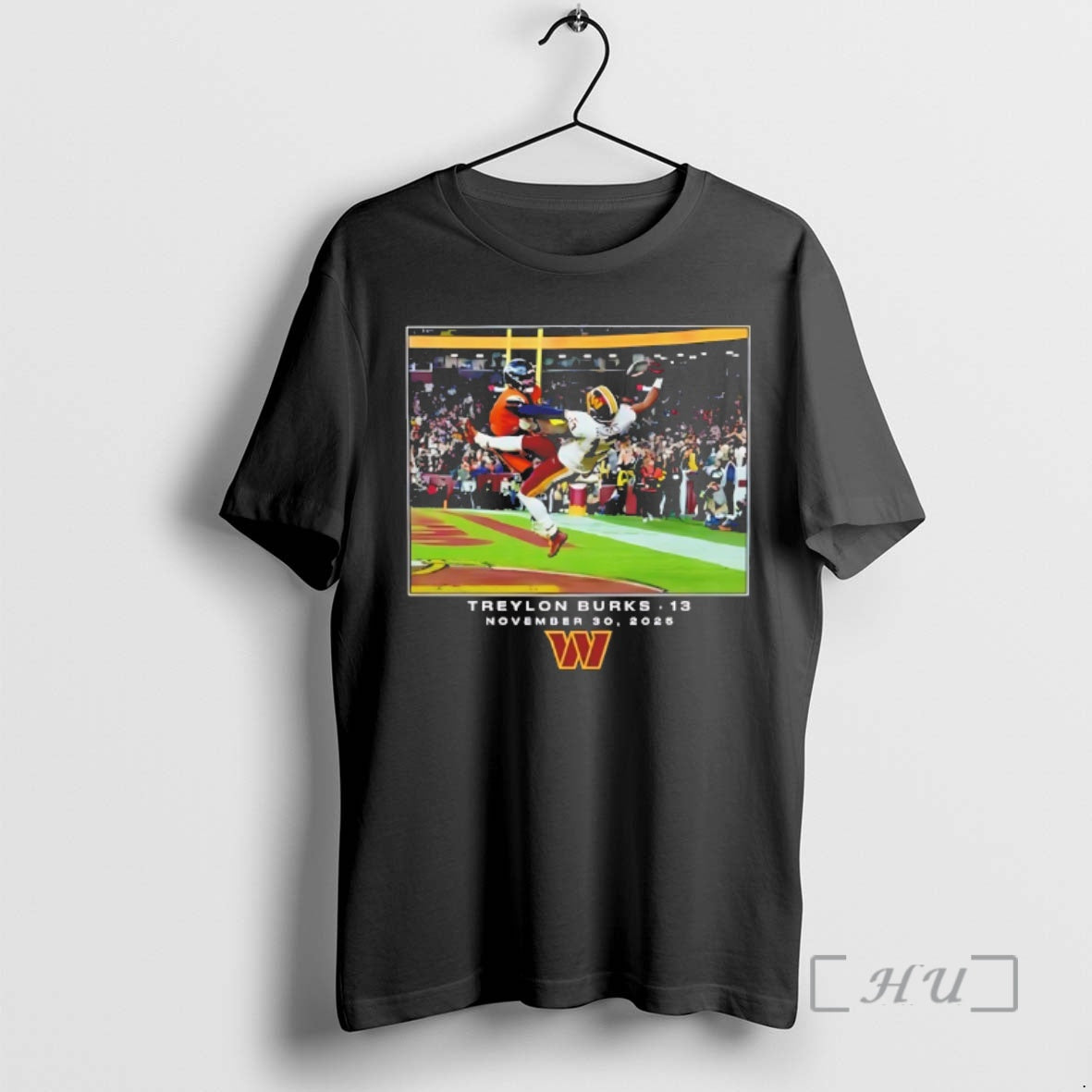 Officials Treylon Burks Washington Commanders Makes Incredible 1 Handed T-Shirts, Hoodie, Sweatshirt | InkRitualCo.com
