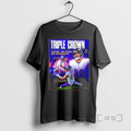 Officials Triple Crown For Mark Andrews Baltimore Ravens 2025 Pro Bowl Premium T Shirts Sweater Hoodie, Sweatshirt