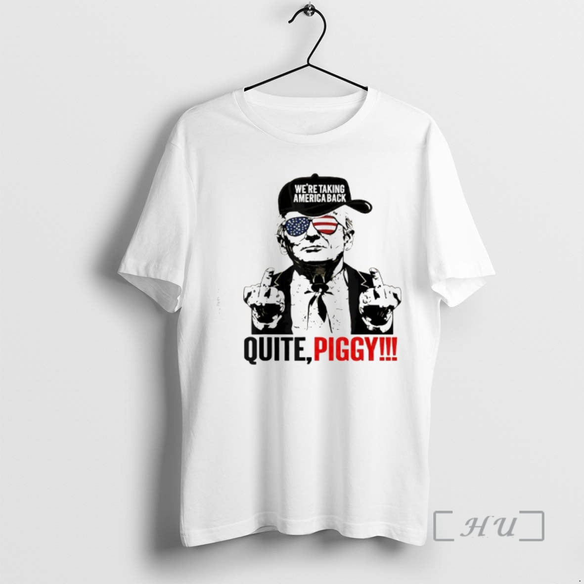 Officials Trump Were Taking America Back Quite Piggy T-Shirts, Hoodie, Sweatshirt | InkRitualCo.com