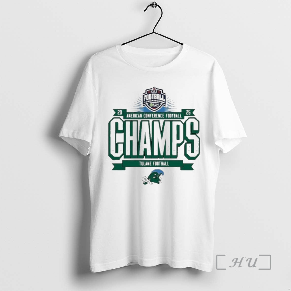 Officials Tulane Green Wave 2025 American Conference Football Champions T-Shirts, Hoodie, Sweatshirt | InkRitualCo.com