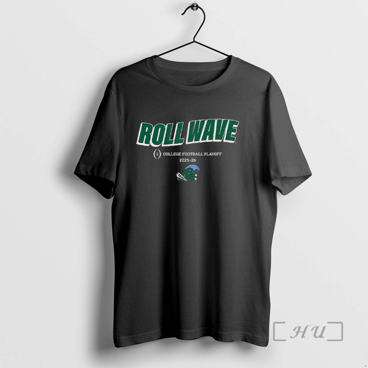 Officials Tulane Green Wave Roll Wave 2025 Cfp Team Slogan T-Shirts, Hoodie, Sweatshirt | InkRitualCo.com