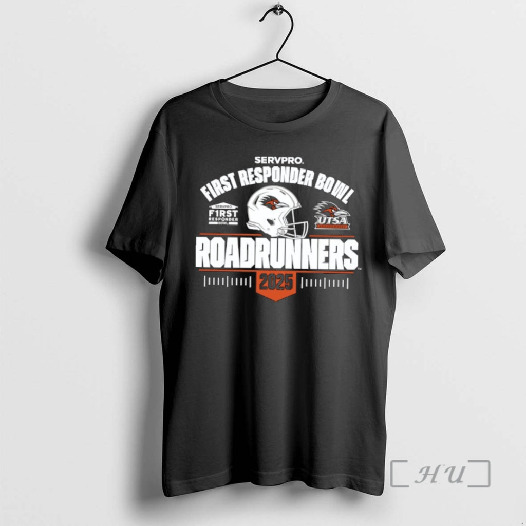 Officials Utsa Roadrunners 2025 Servpro First Responder Bowl Helmet T-Shirts, Hoodie, Sweatshirt | InkRitualCo.com